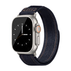 Correa vaquera denim, look casual y elegante, para Apple Watch, ajustable, modelo Locarne