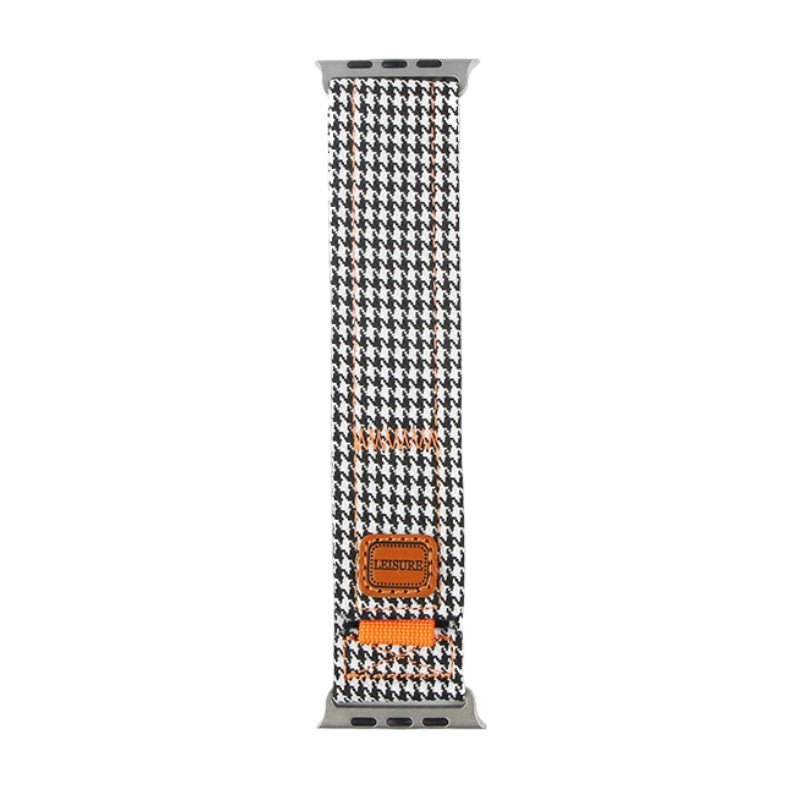 Correa vaquera denim, look casual y elegante, para Apple Watch, ajustable, modelo Locarne