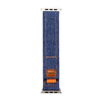 Correa vaquera denim, look casual y elegante, para Apple Watch, ajustable, modelo Locarne