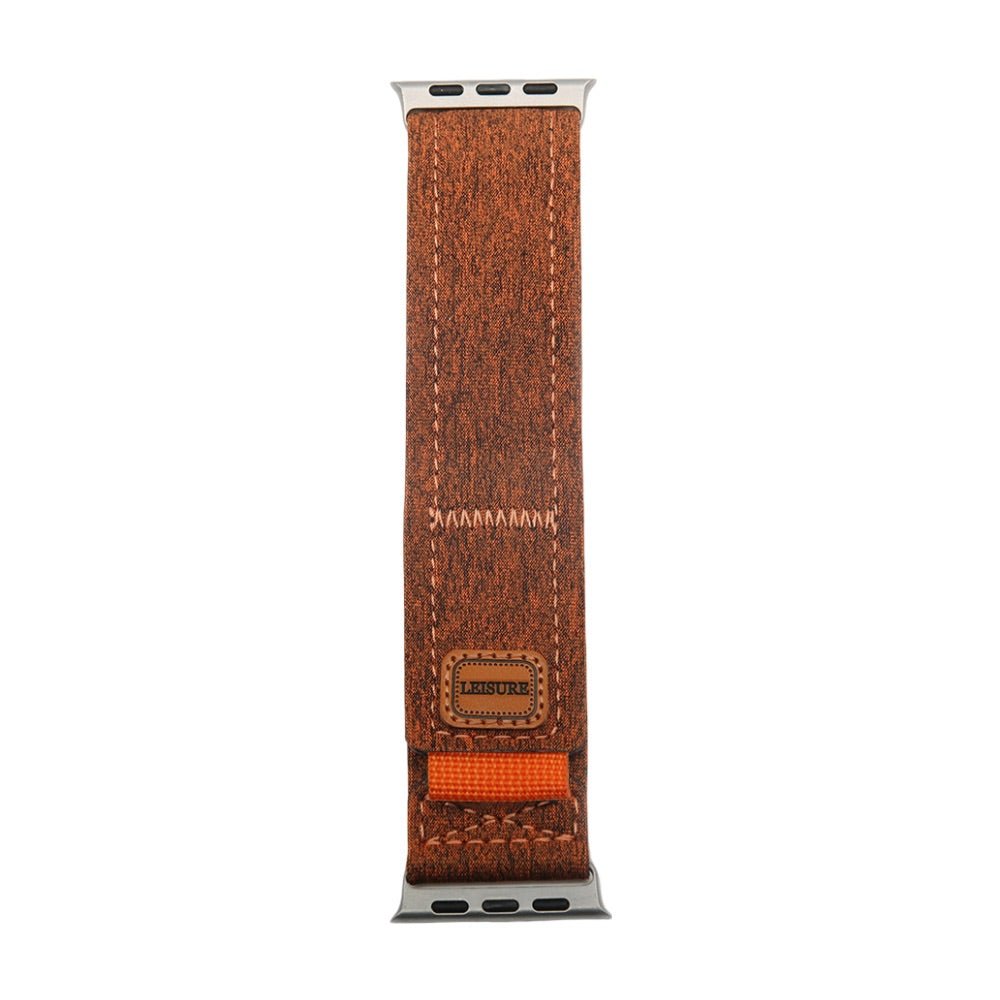 Correa vaquera denim, look casual y elegante, para Apple Watch, ajustable, modelo Locarne