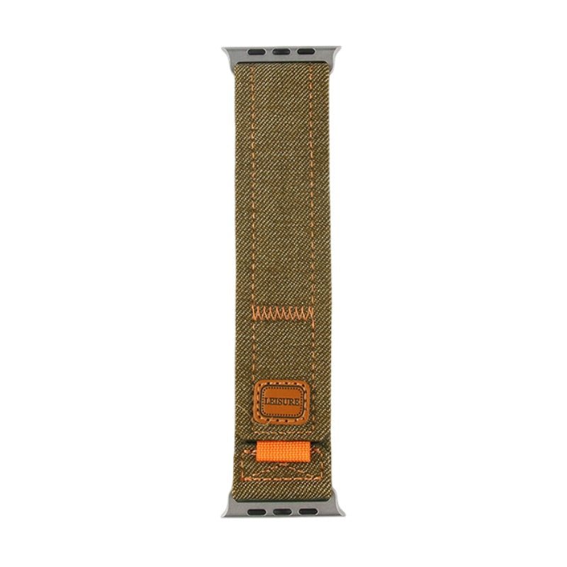Correa vaquera denim, look casual y elegante, para Apple Watch, ajustable, modelo Locarne