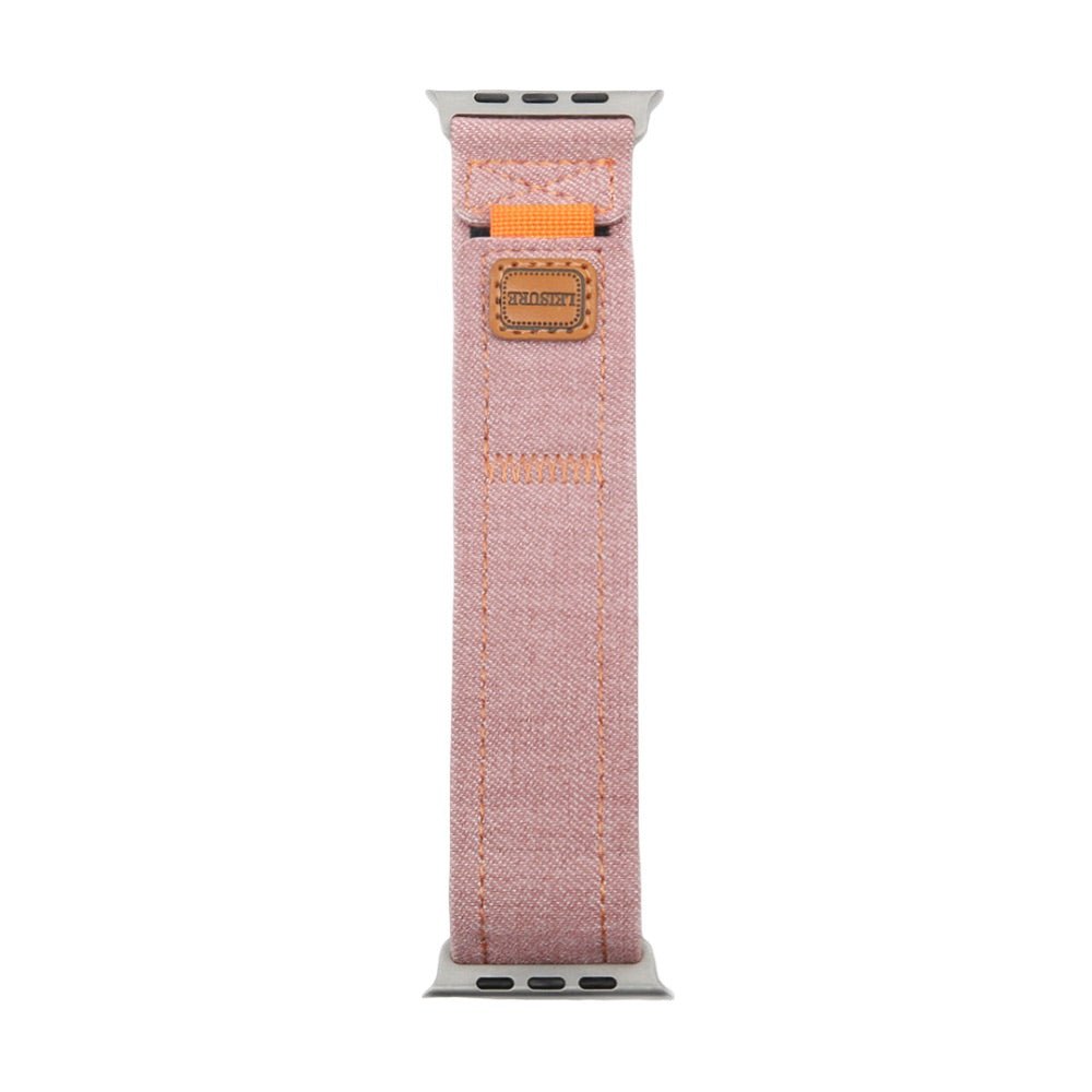 Correa vaquera denim, look casual y elegante, para Apple Watch, ajustable, modelo Locarne