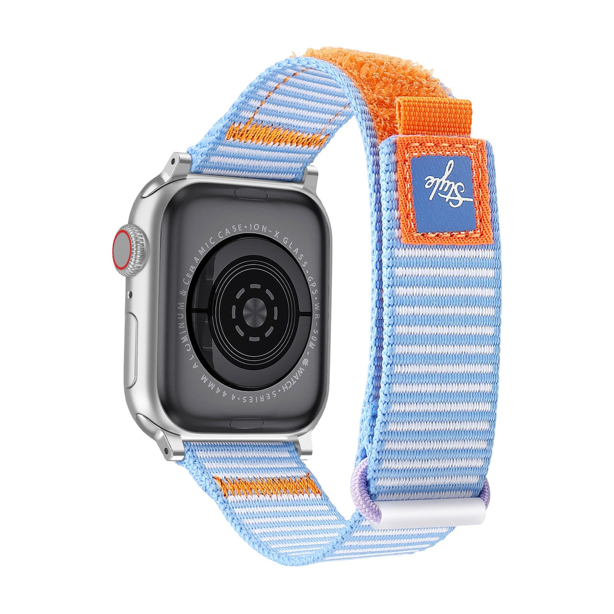 Correa de nailon a rayas, muy resistente, para Apple Watch, ajustable, modelo Dacota