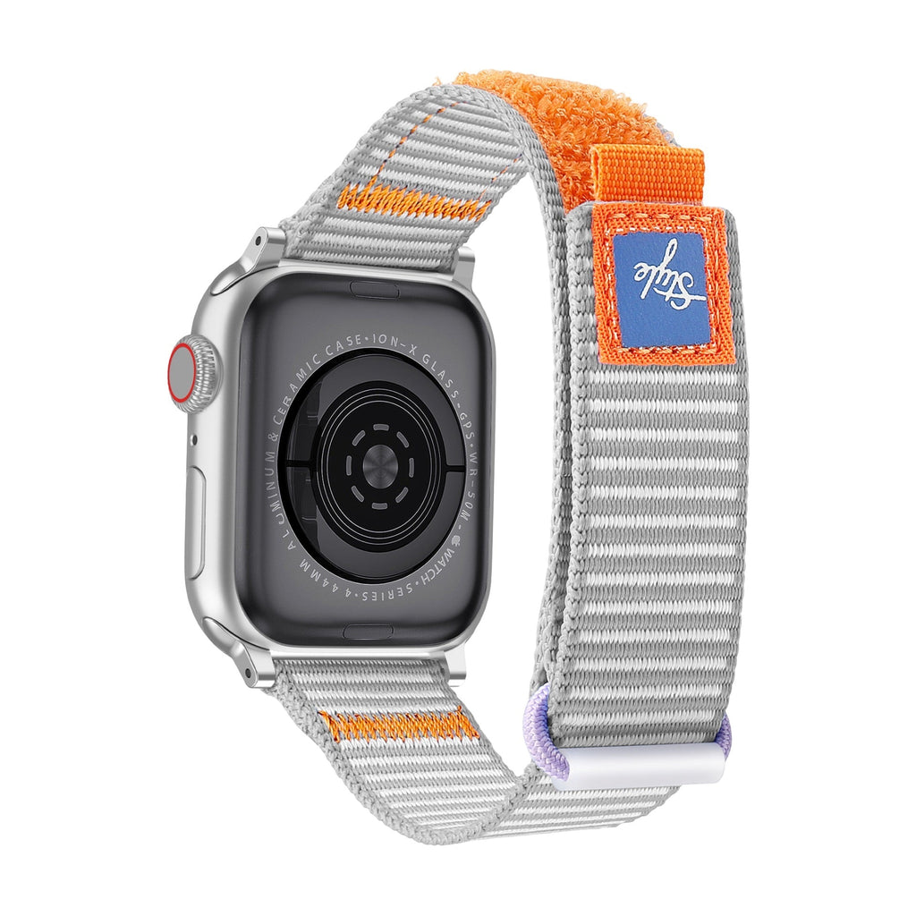 Correa de nailon a rayas, muy resistente, para Apple Watch, ajustable, modelo Dacota