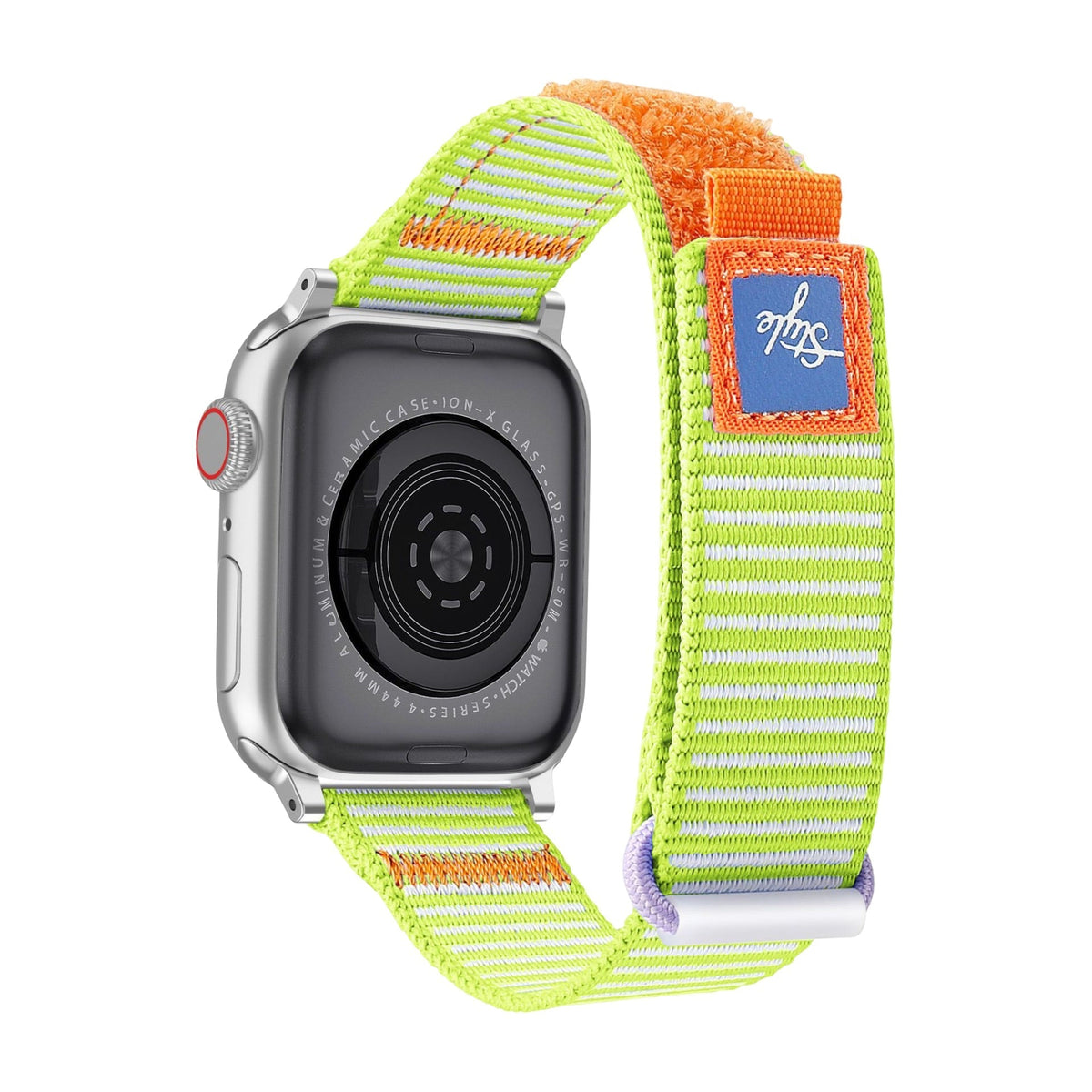 Correa de nailon a rayas, muy resistente, para Apple Watch, ajustable, modelo Dacota