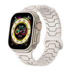 Correa de silicona de aspecto técnico, alta resistencia, para Apple Watch, ajustable, modelo Ditrix