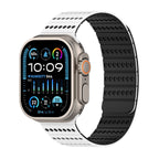 Correa de silicona técnica transpirable, cierre magnético, para Apple Watch, ajustable, modelo Fatal