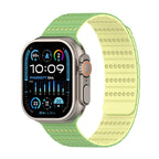 Correa de silicona técnica transpirable, cierre magnético, para Apple Watch, ajustable, modelo Fatal
