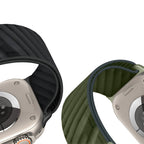Correa de nailon tejido en diagonal para Apple Watch, cierre táctico, modelo Neyko