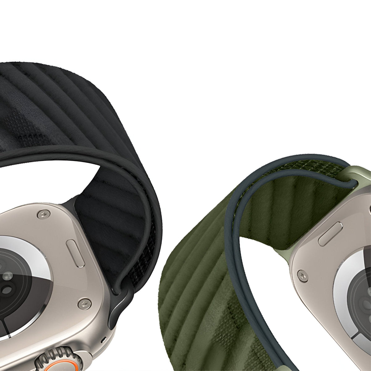 Correa de nailon tejido en diagonal para Apple Watch, cierre táctico, modelo Neyko
