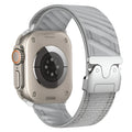Correa de nailon tejido en diagonal para Apple Watch, cierre táctico, modelo Neyko