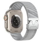 Correa de nailon tejido en diagonal para Apple Watch, cierre táctico, modelo Neyko