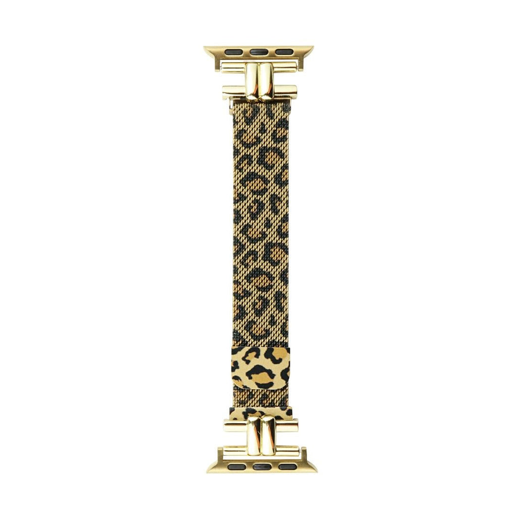 Correa para Apple Watch, leopardo, fina y elegante, estilo chic, modelo Parus