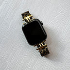 Correa para Apple Watch, leopardo, fina y elegante, estilo chic, modelo Parus
