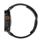 Correa de silicona perforada para Apple Watch, diseño outdoor, conectores metálicos, modelo Serdak
