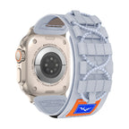 Correa táctica de nailon, edición montaña y escalada, para Apple Watch, ajustable, modelo Diemio