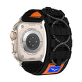 Correa táctica de nailon, edición montaña y escalada, para Apple Watch, ajustable, modelo Diemio