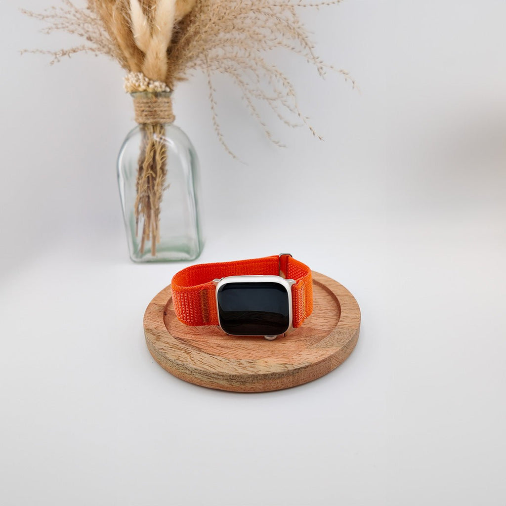 Correa Trail Edition de nailon resistente para Apple Watch con cierre de velcro, modelo Elios