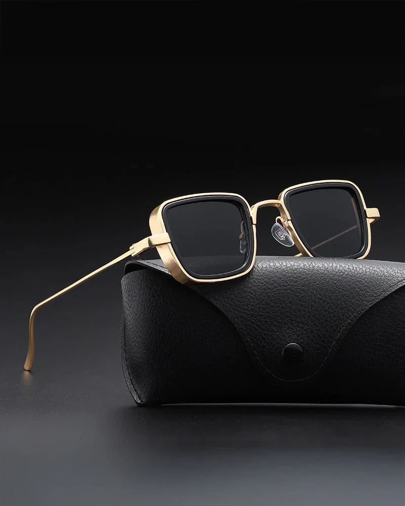 Gafas de sol cuadradas steampunk - LOVRA DESIGN