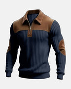 Jersey con media cremallera Brenner - LOVRA DESIGN
