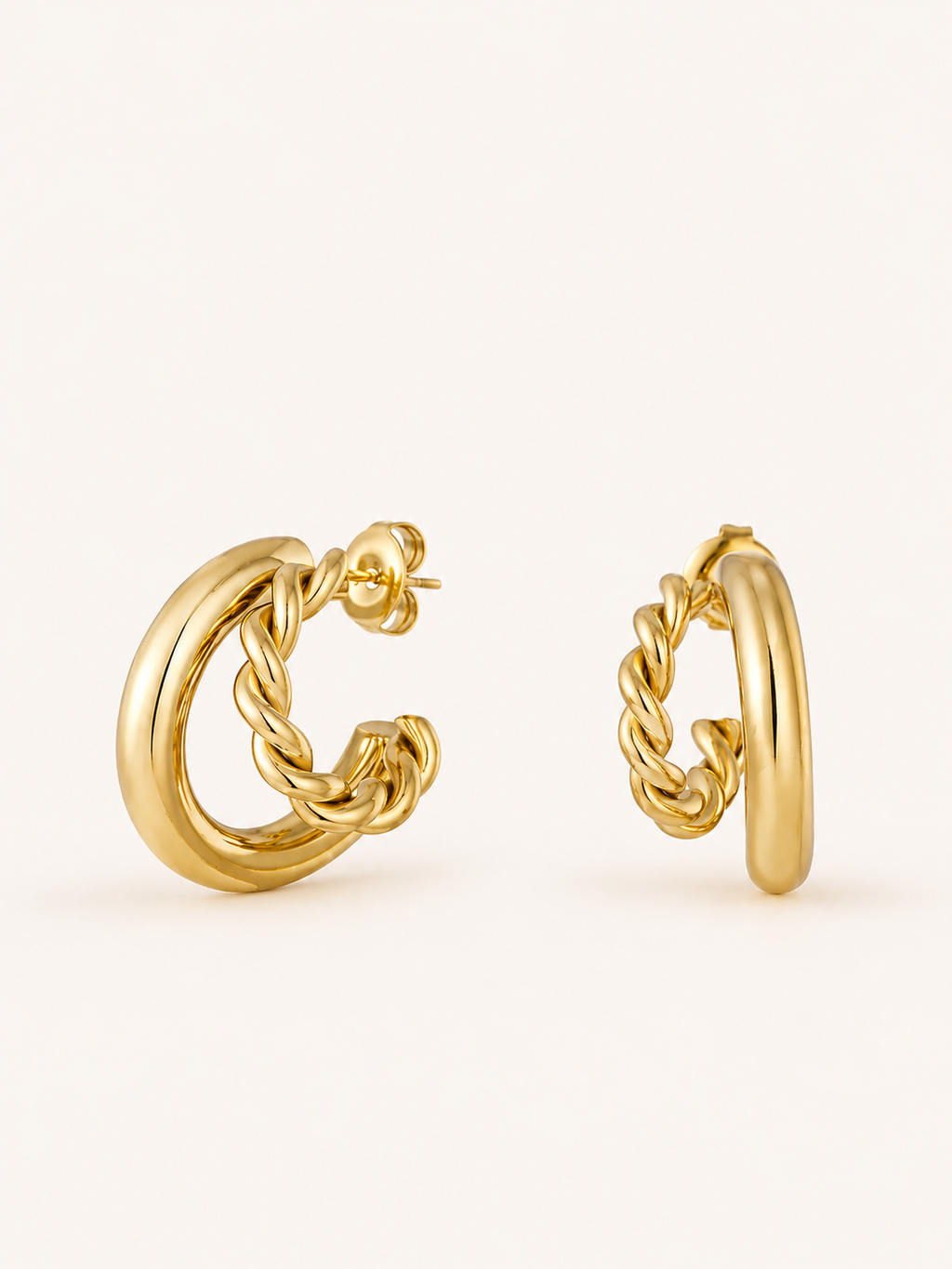 Aros Dobles Trenzados