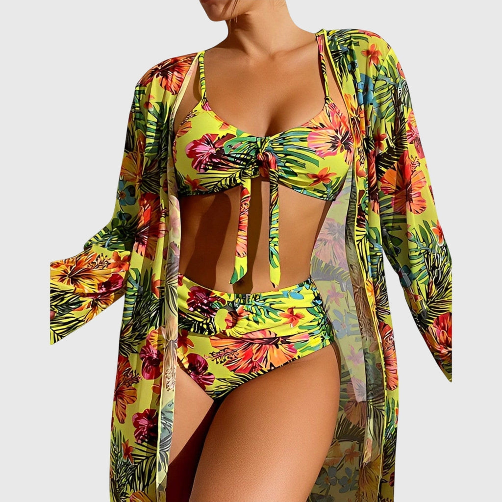 Benidorm three-piece bikini