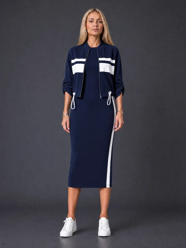 Conjunto de vestido y chaqueta deportiva