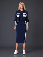 Conjunto de vestido y chaqueta deportiva