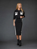 Conjunto de vestido y chaqueta deportiva