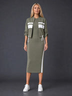 Conjunto de vestido y chaqueta deportiva