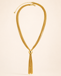Collar de Malla con Borla