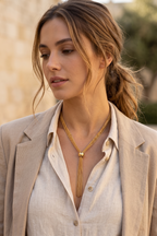 Collar de Malla con Borla