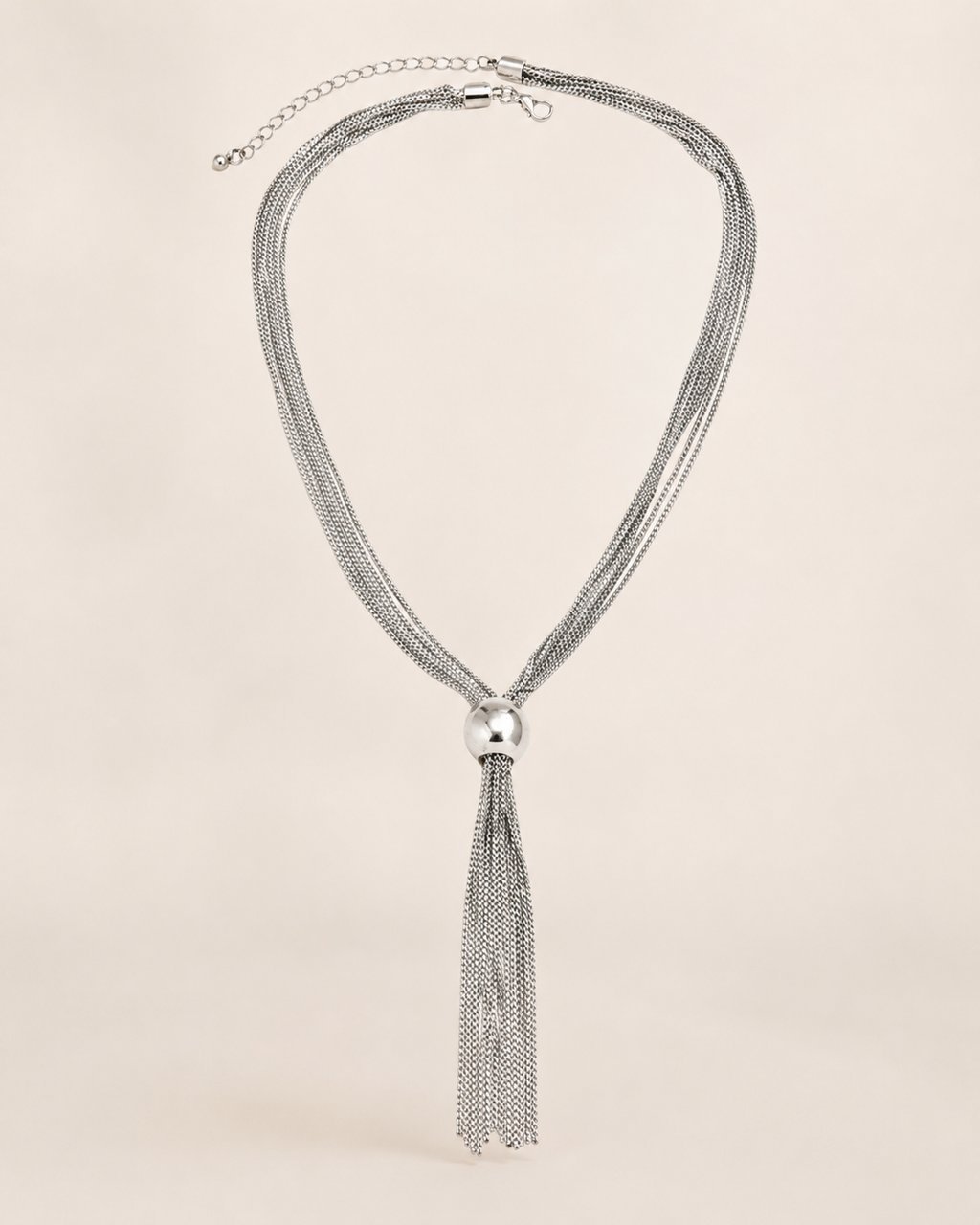 Collar de Malla con Borla