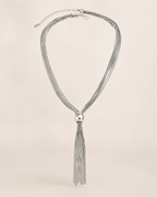 Collar de Malla con Borla