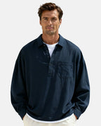 AMALFI Linen and Cotton Blend Shirt