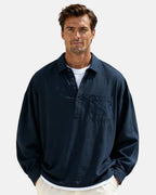 Camisa de cuello mao Tao - LOVRA DESIGN