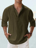Korean Poplin Textured Summer Shirt
