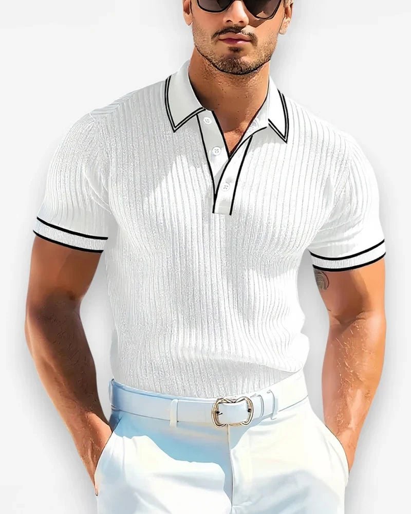 Polo de canalé Lorenzo - LOVRA DESIGN