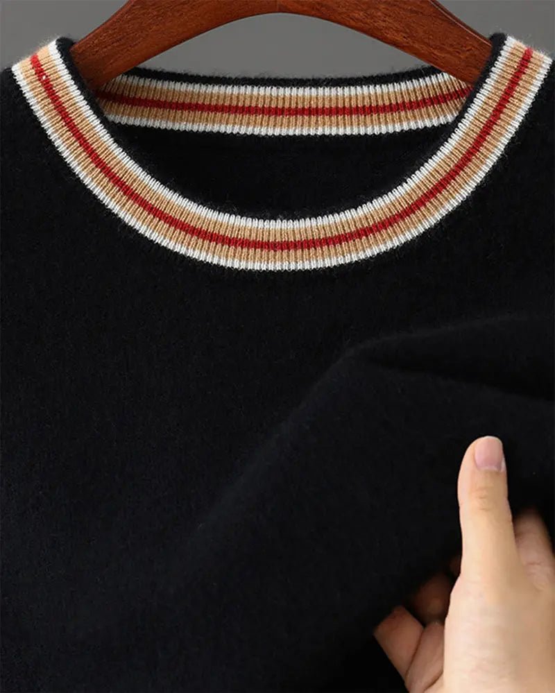 Polo de lana merino Crest - LOVRA DESIGN