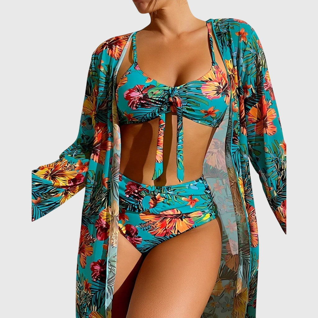 Benidorm three-piece bikini