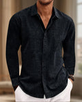 Camisa de lino Adriano Costa - LOVRA DESIGN