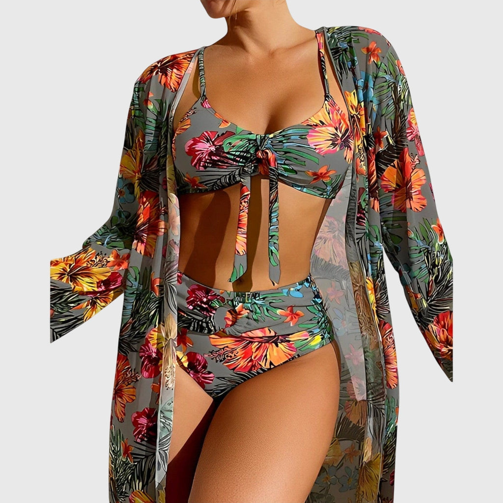 Benidorm three-piece bikini