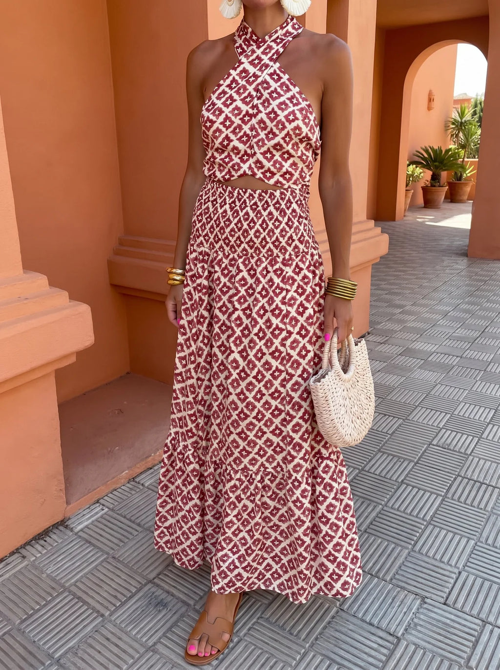 Leyre Collection Sophistication Off-Shoulder with Cascade Ruffles
