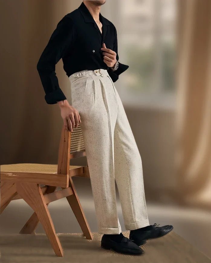 Pantalón de lino Atelier - LOVRA DESIGN