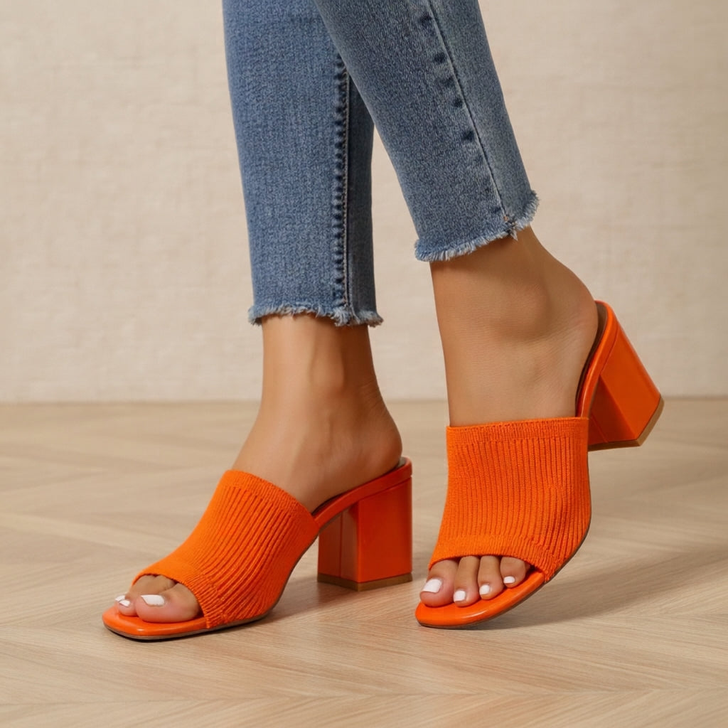 Sandalias Helena Comodidad y elegancia con tacón de bloque