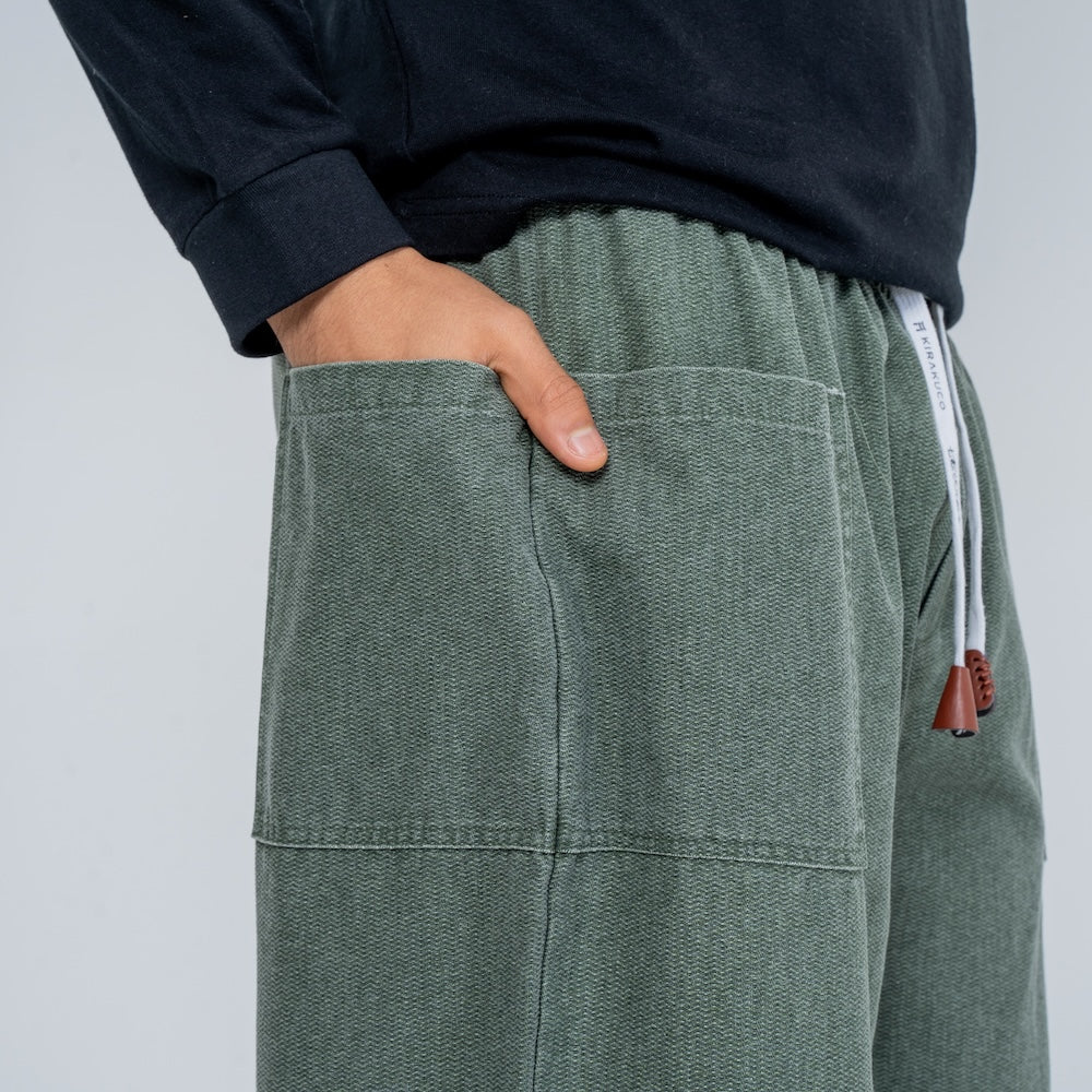 Pantalón de algodón y lino Ito - LOVRA DESIGN