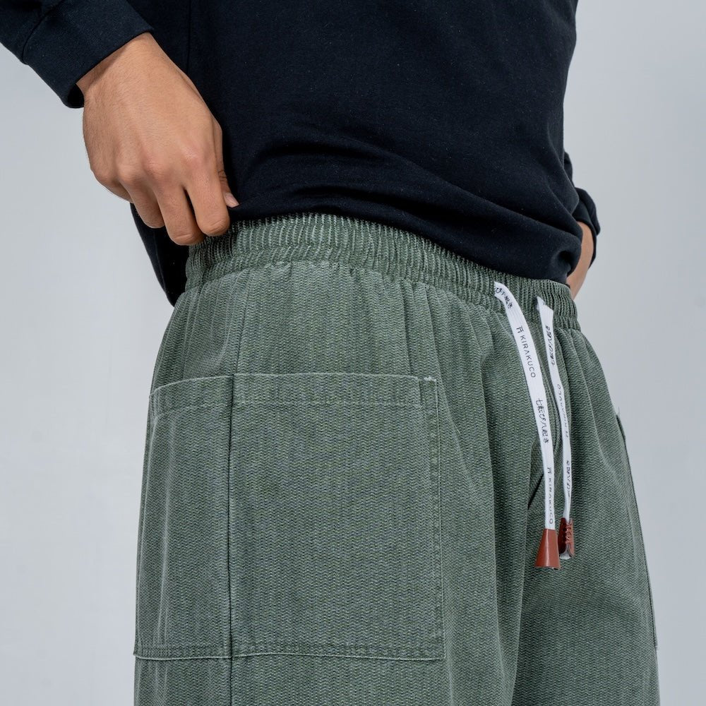 Pantalón de algodón y lino Ito - LOVRA DESIGN