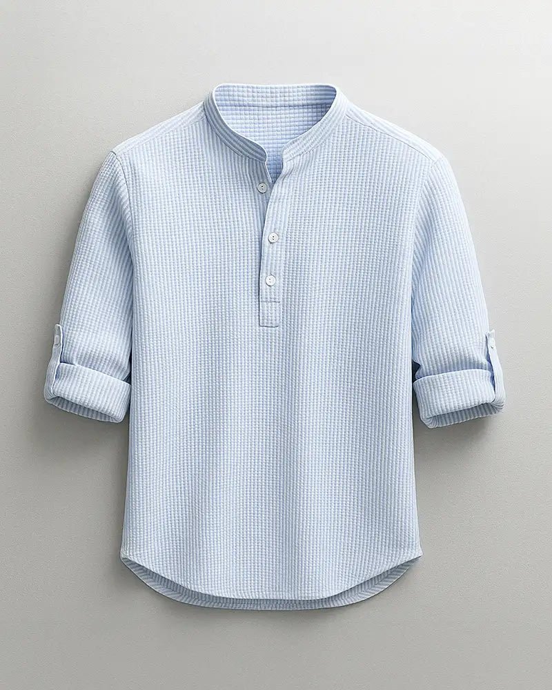 Camisa henley Hudson - LOVRA DESIGN