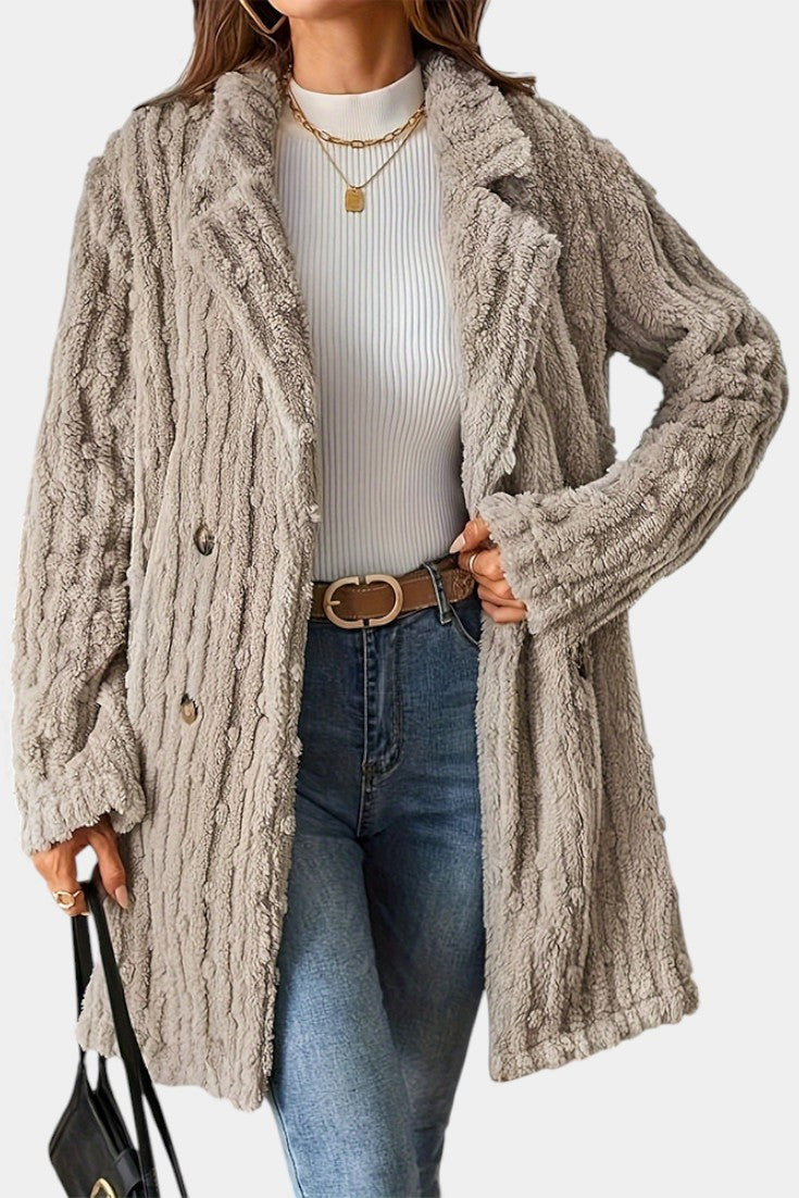 Chaqueta Cruzada Corta Relajada
