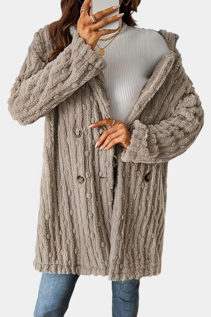 Chaqueta Cruzada Corta Relajada